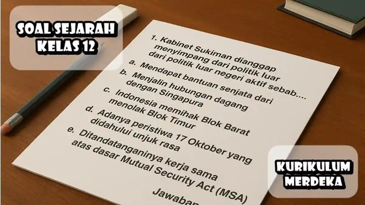 25 Soal Sejarah Kelas 12 Kunci Jawaban Pemberontakan Politik 25 Soal Sejarah Kelas 12 Kunci Jawaban Pemberontakan Politik