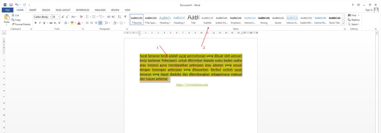 Cara Menghilangkan Warna Background Tulisan Hasil Copy Paste Di