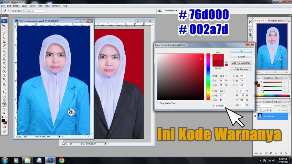 Cara Mengubah Warna Latar Pas Foto dengan Microsoft Word 2007, Ternyata Semudah Ini Tanpa Aplikasi Tambahan