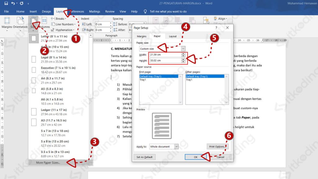 Ternyata Mudah! 3 Cara Mengubah Warna Kertas pada Area Print di Microsoft Word