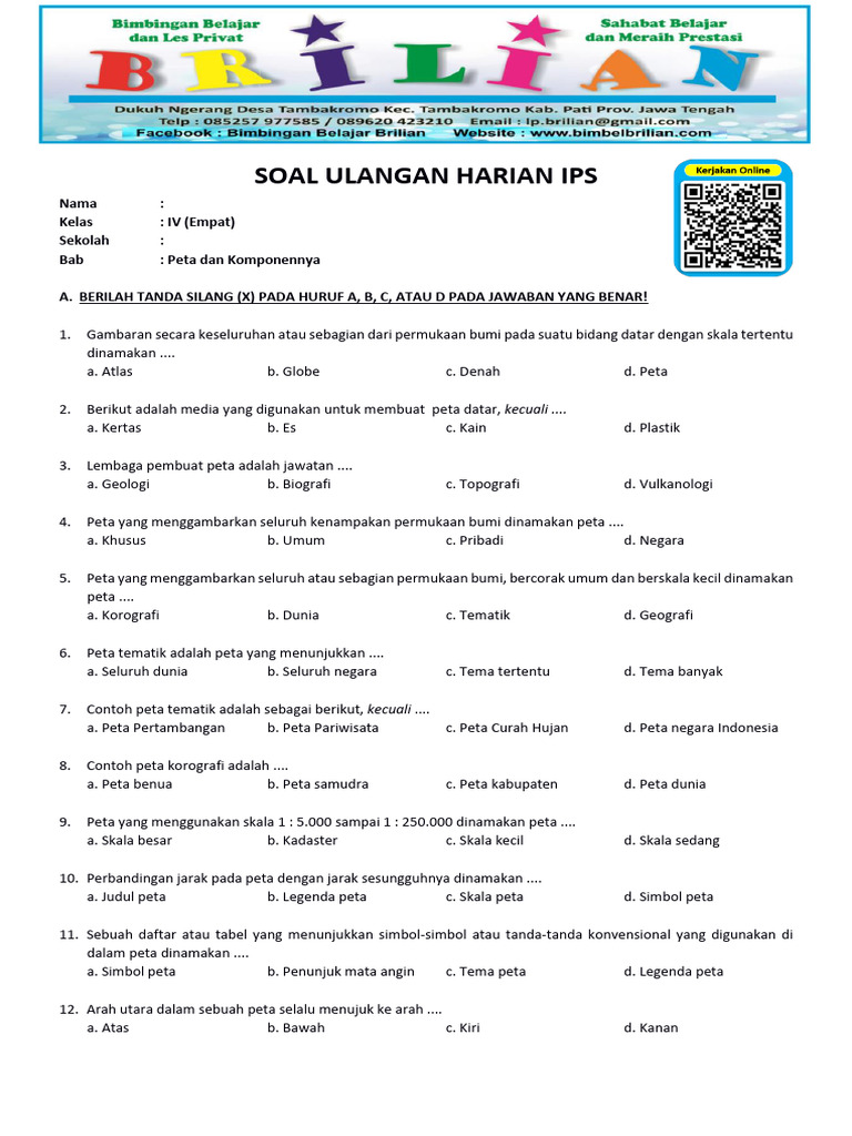7 Rahasia Bank Soal IPS Kelas 4 Semester 2 yang Terbukti Naikkan Nilai Tinggi