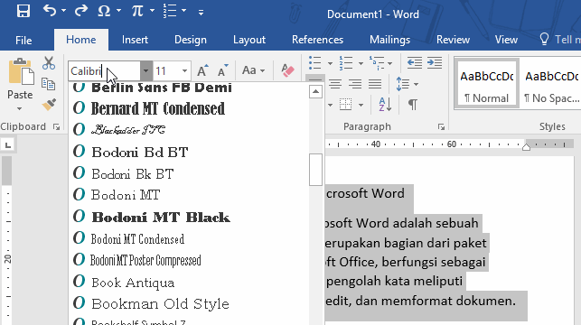 Cara Mengatur Jenis Ukuran Dan Warna Huruf Font Pada Microsoft - Free Cara Mengatur Jenis Ukuran Dan Warna Huruf Font Pada Microsoft - Free