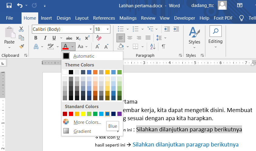 Cara Mengubah Warna Font di Word Ternyata Semudah Ini, 5 Langkah Wajib Tahu Sebelum Ujian Informatika Kelas 8