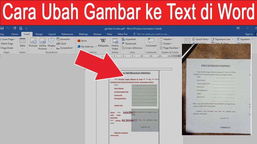 Cara Mengubah Warna Foto di Word Ternyata Semudah Ini, Wajib Tahu Sebelum Ujian Sumatif TIK Kelas 6