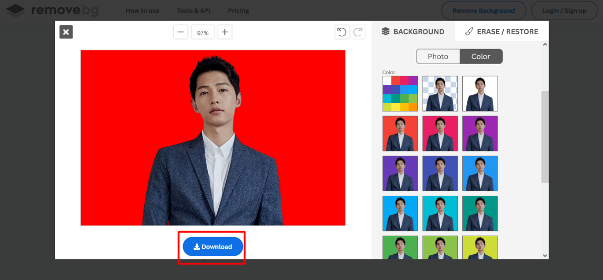 Rekomendasi Tools Untuk Mengubah Background Foto Merah - Hosteko Blog