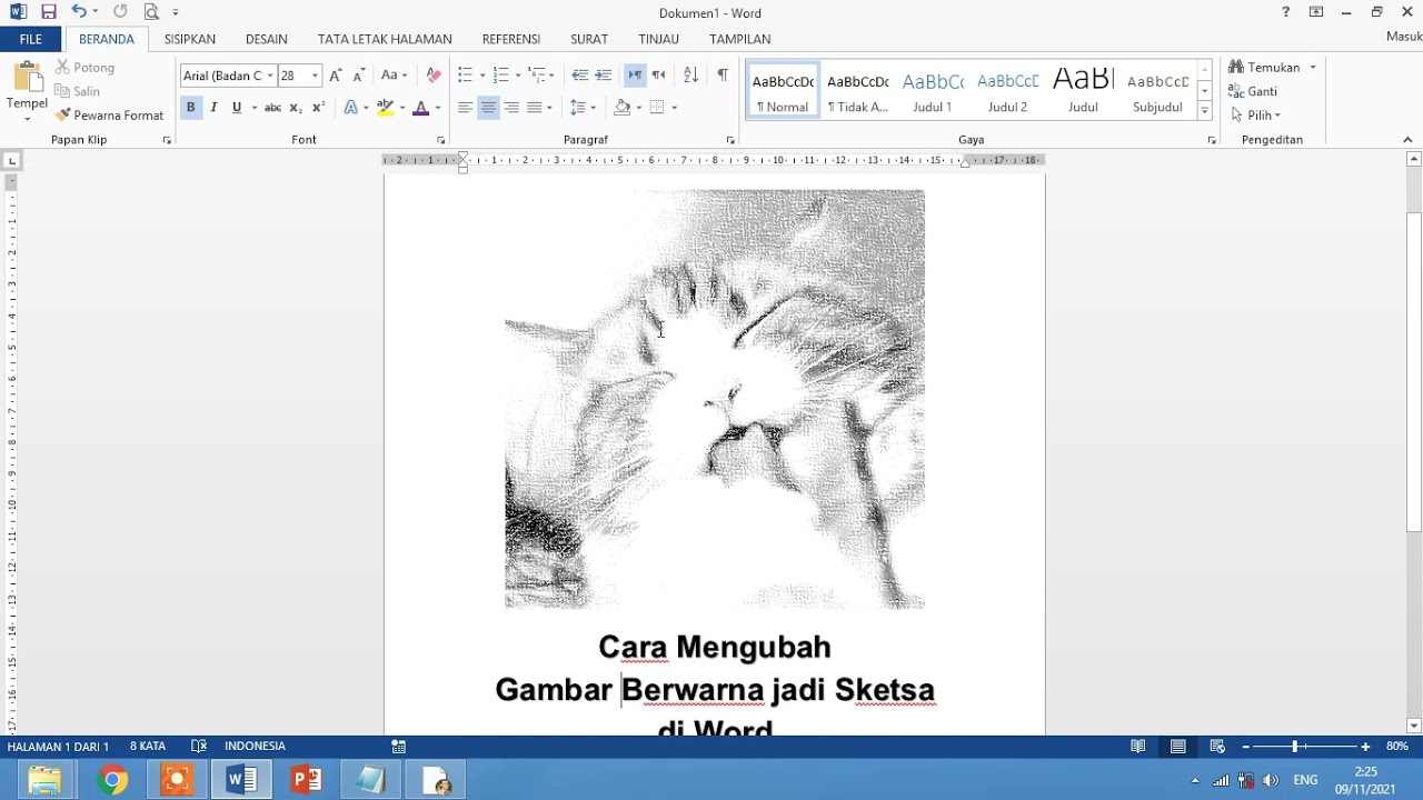 Tutorial Membuat Cara Membuat Sketsa Di Word Beserta Gambar Images