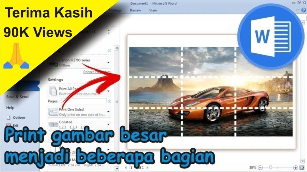 Jangan Salah Print Lagi, Ini 3 Cara Mengubah Warna Gambar di Word Saat Mau di Print Biar Hasilnya Tajam