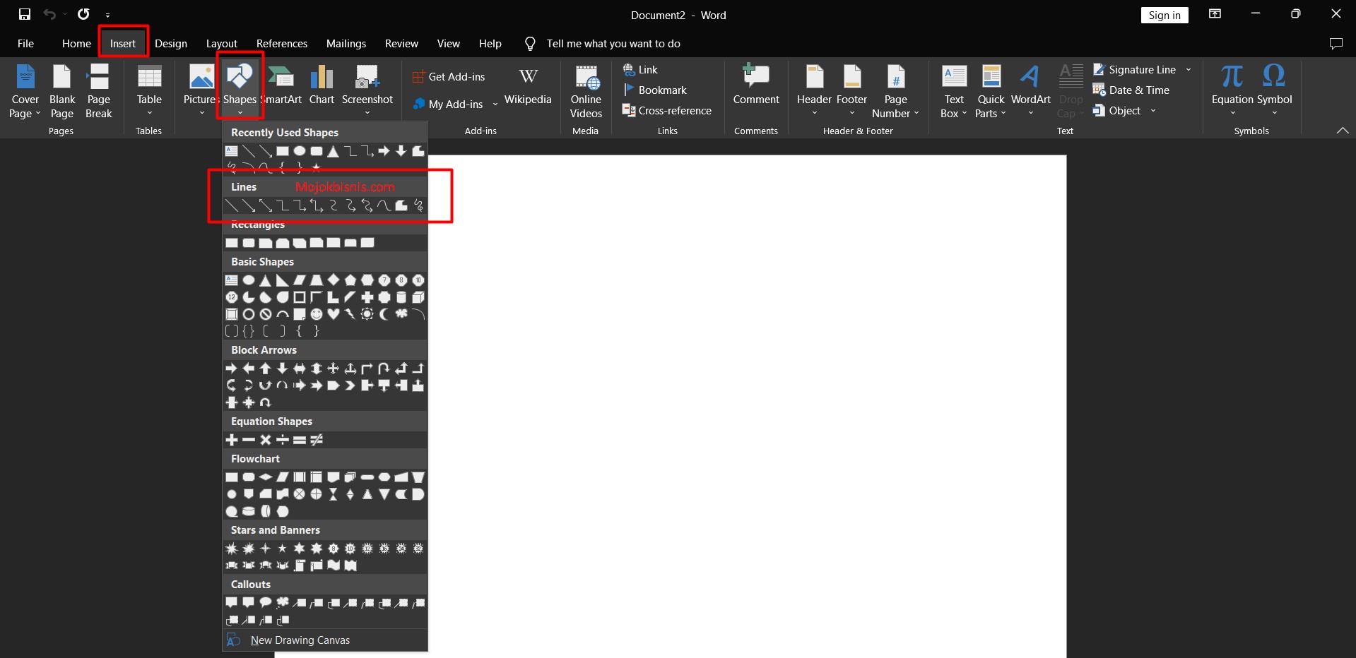 4 Cara Membuat Garis di Microsoft Word Dengan Mudah Cepat