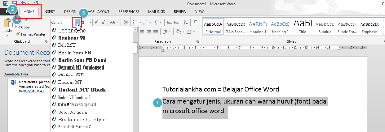 Ternyata Gampang, Ini Cara Mengubah Warna Huruf di MS Word Sambil Mengatur Ukuran KTP dalam CM, MM, dan Inci