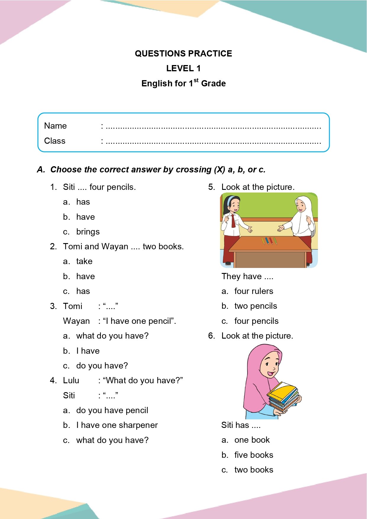 Wajib Tahu! 10 Latihan Soal Bahasa Inggris Kelas 1 Occupation Paling Mudah Wajib Tahu! 10 Latihan Soal Bahasa Inggris Kelas 1 Occupation Paling Mudah